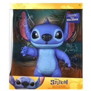 Lilo And Stitch Live Action Stitch 14 InchIarger than Life Poseable Vinyl Figur